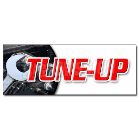 Signmission TUNE UP DECAL sticker repair diagnosis fix check car auto repair engine, D-12 Tune Up D-12 Tune Up